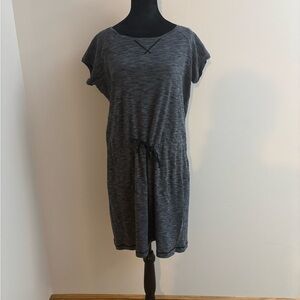 Columbia Gray Scoop Neck Casual Dress